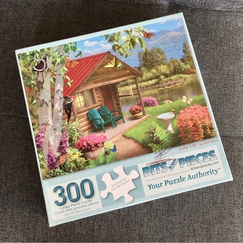 “Lake Life” Large Piece Puzzle, 300 Pieces